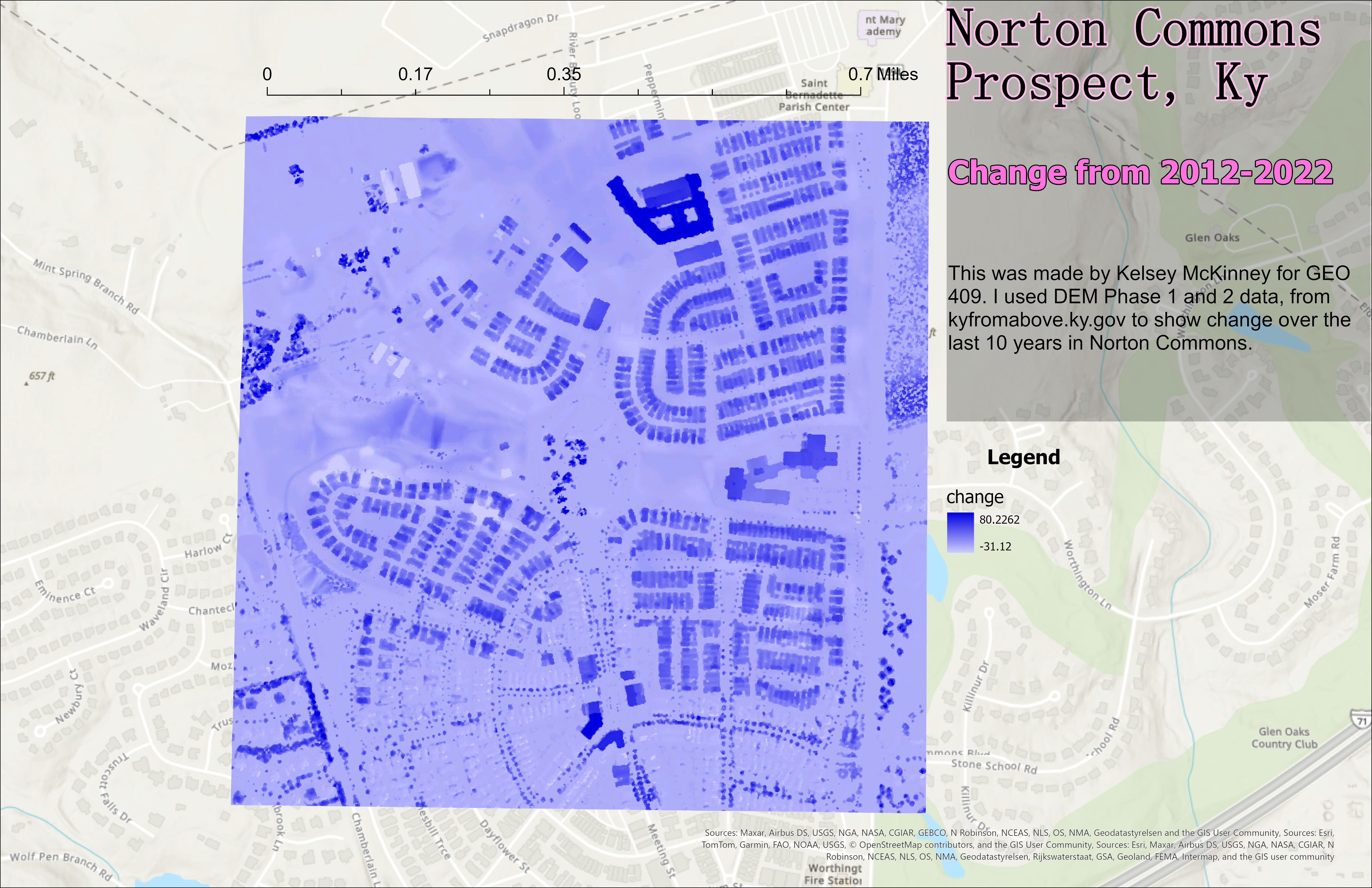 Caption of map